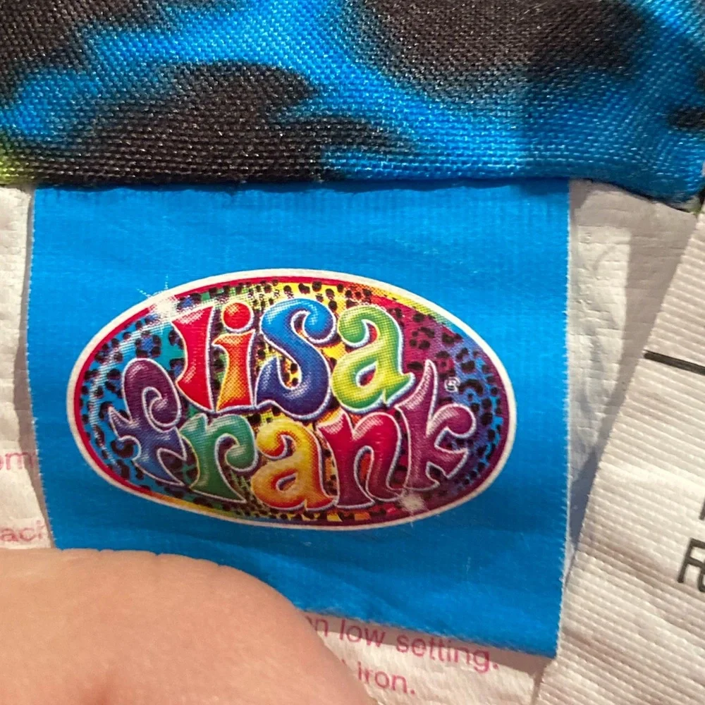 Lisa Frank Reversible Rainbow-Colored Leopard Twin/Full Comforter - Microfiber